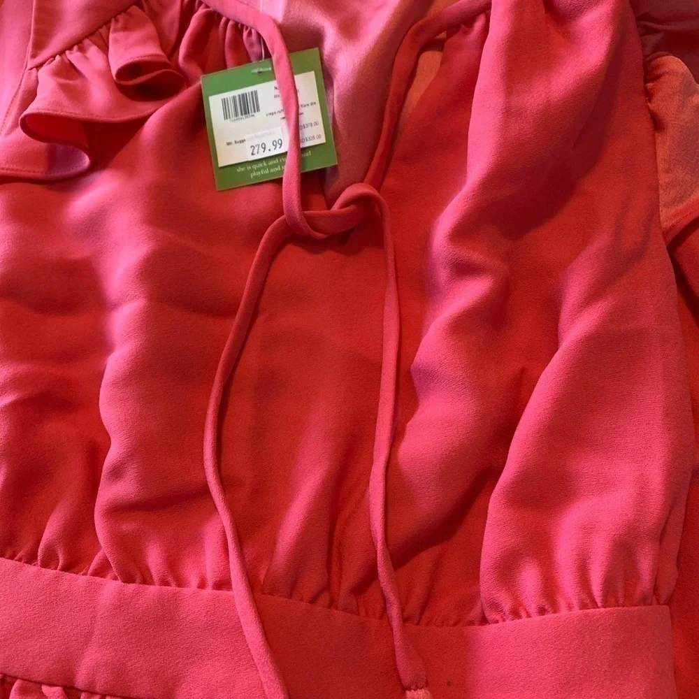 New - Kate Spade ruffle dress